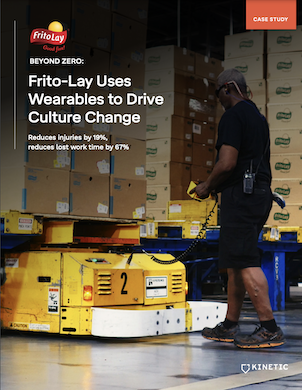 Frito-lay uses Kinetic wearable to promote worker safety